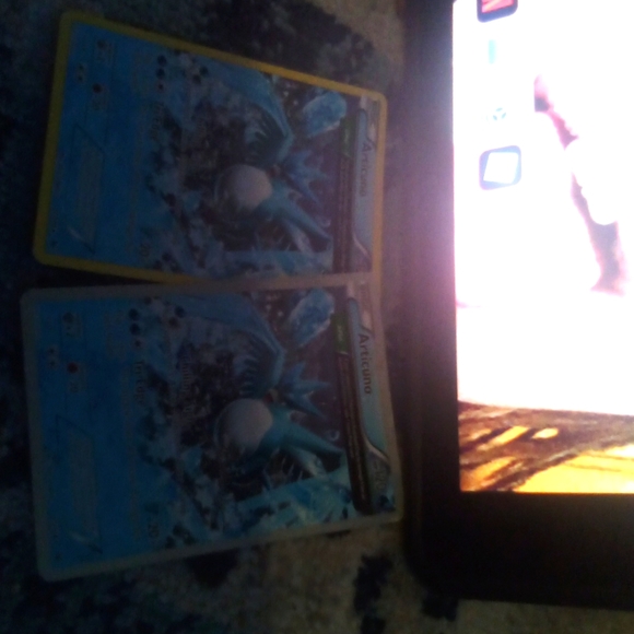 I am selling a world championships Articuno and a normal one